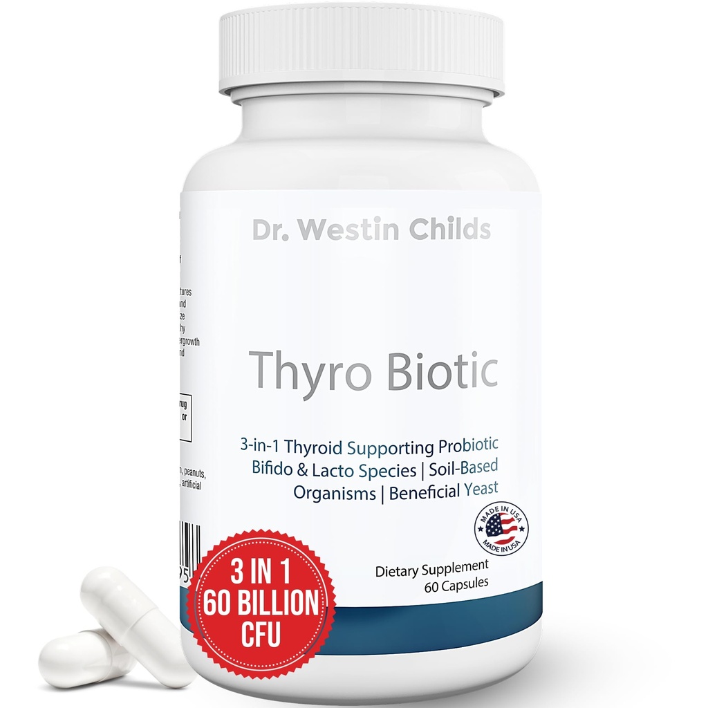 Dr. Westin Childs Thyro Biotic | Probiotic for kvinner - Støtte Thyroid, Digestive Helse & hormoner | | | | | |