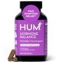 HUM Hormone Balance for kvinner, Supplement for kvinners helse med Chasteberry & Dong Quai, Støtte for PMS Symptomer, Kramper, Irritabilitet, Hormonal Balance, Månedlig støtte, 60 kapsler