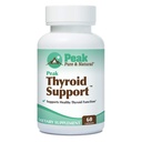 Thyroid støtte av Peak ren og naturlig Thyroid Supplement og metabolisme Booster å støtte vekt vedlikehold ® jodin Supplement designet for underaktivt Thyroid ® 60 kapsler