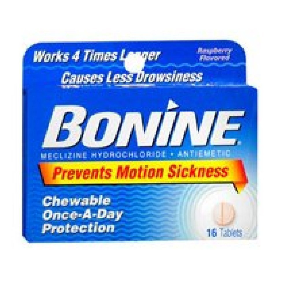 Bonine voksen bevegelse faner størrelse 16ct Bonine voksen bevegelse fane 16ct