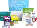 Alle Bedre Allergy Care pakke for syk venn med allergier eller Hayfever, Få godt snart gavekurv, boks nr. 07 (medium)