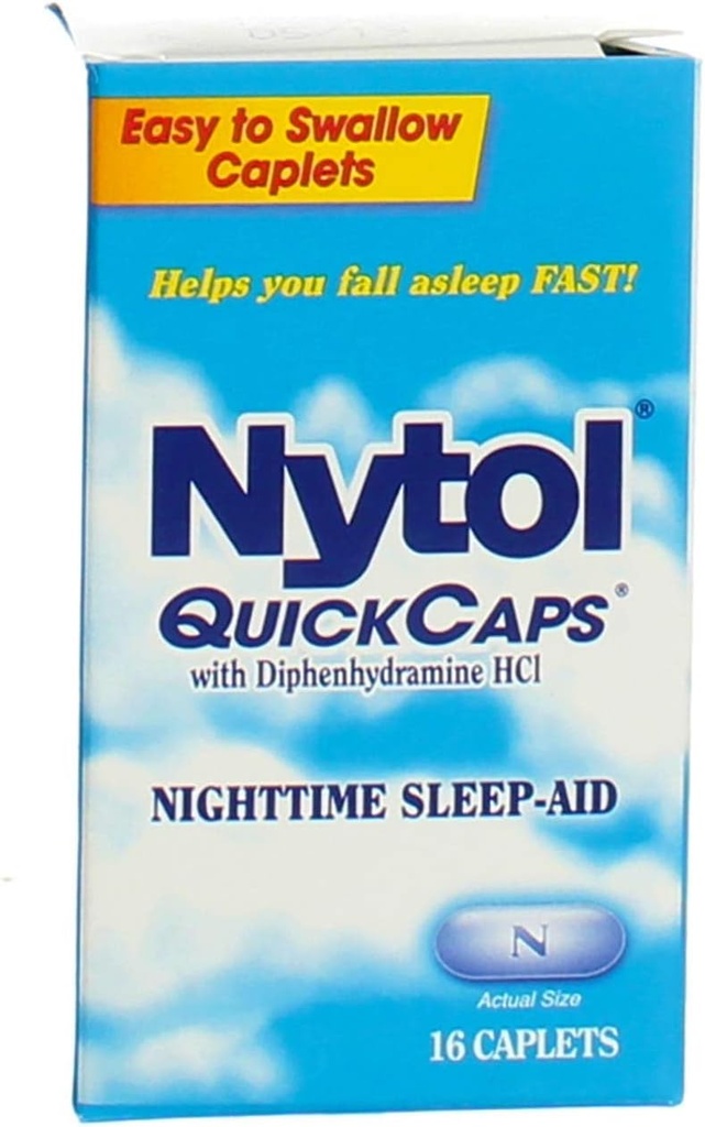 Nytol QuickCaps 16 Caps (pakke med 5)