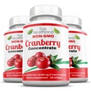 Ikke-GMO Cranberry Konsentrert fra 12.600mg - Trippel styrke Softgels - lett å svelge piller for menn og kvinner, 3 flasker