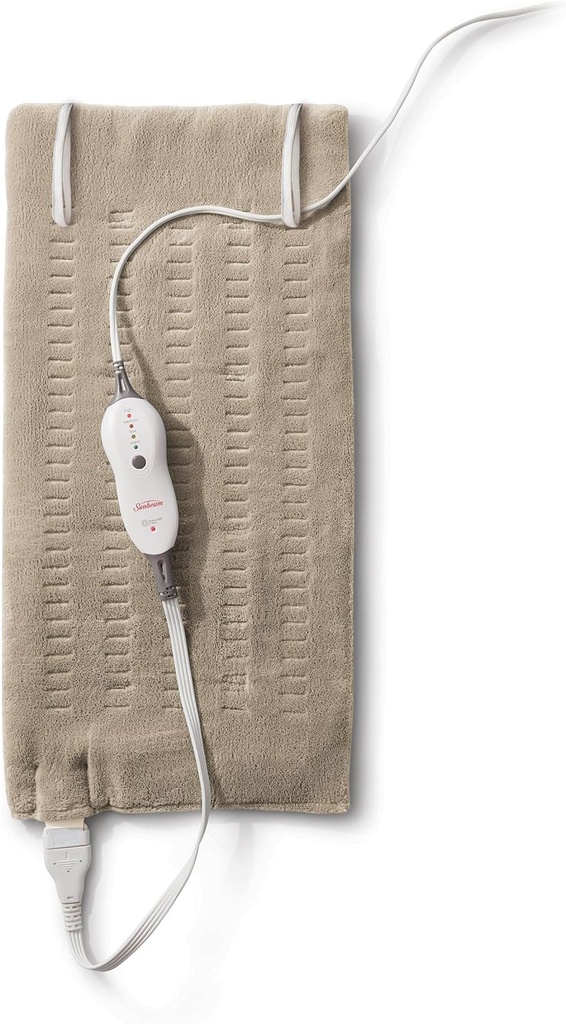Sunbeam Premium Sunbeam Varme Pad med kompakt lagring King Størrelse Beige