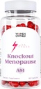 Knockout Menopause AM - Naturlig Menopause + Perimenopause Multi-Symptom Relief for varme blits, Mood Swings, Vektforsterkning, Mangel på energi, tretthet, hodepine (1 måneds forsyning), 60.0 Telling