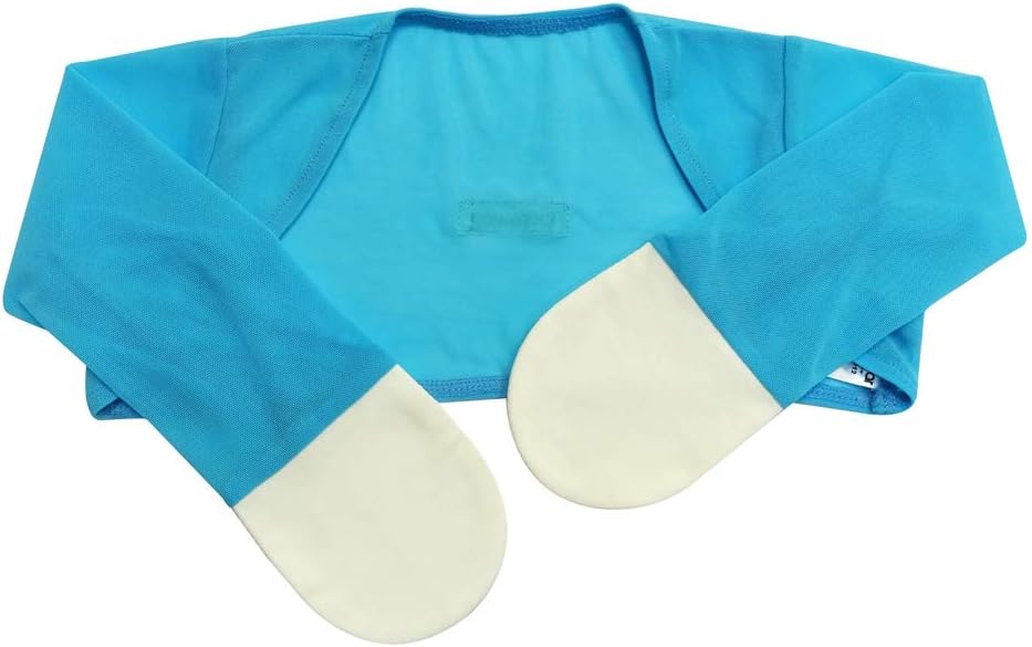 Zink-infisert sommer Mesh Mitten Ermer for barn med eksem - våt Wrap Therapy