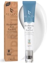 Beauty by Earth Under Øyekrem - Kjøle anti-aldring Hyaluronsyre Øyegel for mørke sirkler, Puffiness & Wrinkles