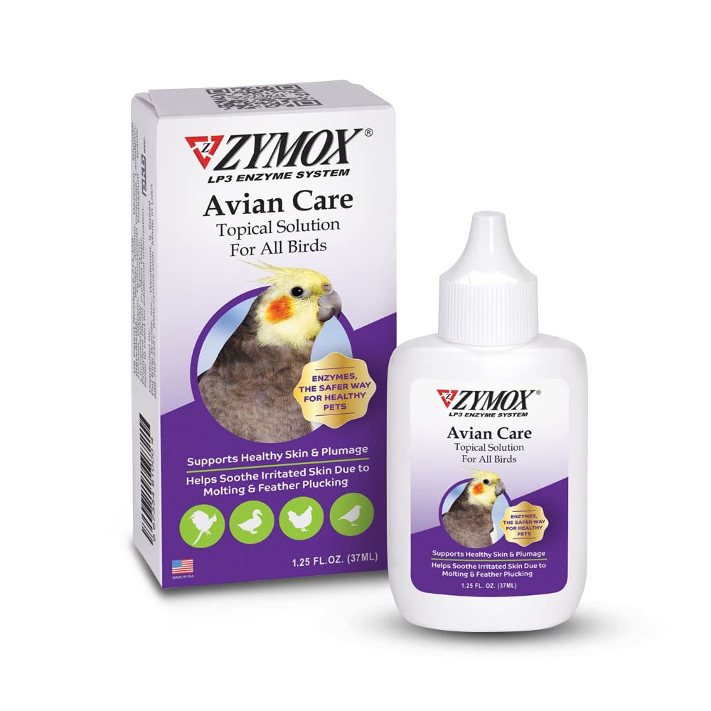ZYMOX Avian Care Topical Solution w/o Hydrokortison - 1.25 oz