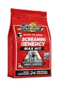 Screamin Energi Maks hit - Energi Shots Ekstra styrke med Ginseng & Koffein - 100% B-1, B-2, B-3, B-6, B-7 og B12 kaffe mocha, 24 greve