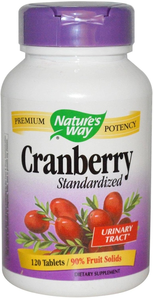 Naturens måte Cranberry Standardisert - 400 mg - 120 tabletter