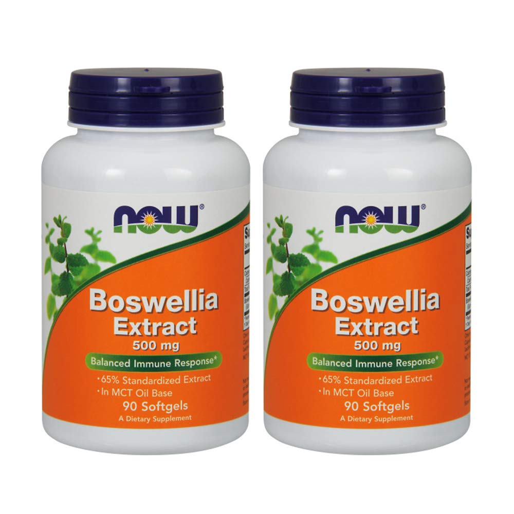 Nå Mat Boswellia Extract 500 mg Softgels, 90 greve x 2