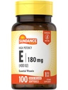 Sundance Vitamin E 180mg (400 IU) | 100 Quick Release Softgels | høy styrke formel | Ikke-GMO og Glutenfri Supplement