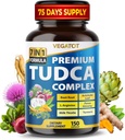 VEGATOT TUDCA Support Formula – Tauroursodeoksylkolsyrekompleks med beetrot, turmerisk og melk Thistle – Cellular Support & Daily Wellness – 90 kapsler – laget i USA