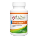 Velvære ressurser daglig Super E - Tocotrienol Vitamin E Complex: Soja-fri Full Spectrum Vitamin E med Delta, Gamma & Alpha Tocotrienols for antioksidant beskyttelse, naturlig kilde, ikke-GMO (90 Caps)
