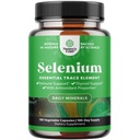 Yest Free Selenium 200mcg Kapsler - høy potens Selenium Supplement for immunisme Antioksidant og Thyroid støtte essensiell spor Mineral - Vegansk ikke-GMO Glutenfri og laget i USA - 100 greve