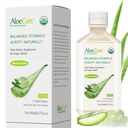AloeCure USDA Organic Aloe Vera Juice laget innen 12 timers høst - ren aloe Juice naturlig digestiv kosttilskudd for å støtte digestion, immunsystem og balansert magesyre, 500ml flaske
