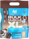 BPI Sports Bulk Muskel XL - Advanced Mass Weight Gainer for seriøs muskelbygging og gjenoppretting, 25g Protein & 497 Kalorier Per Serving - Sjokolade, 13lb Bag (13lb, cookies og krem)