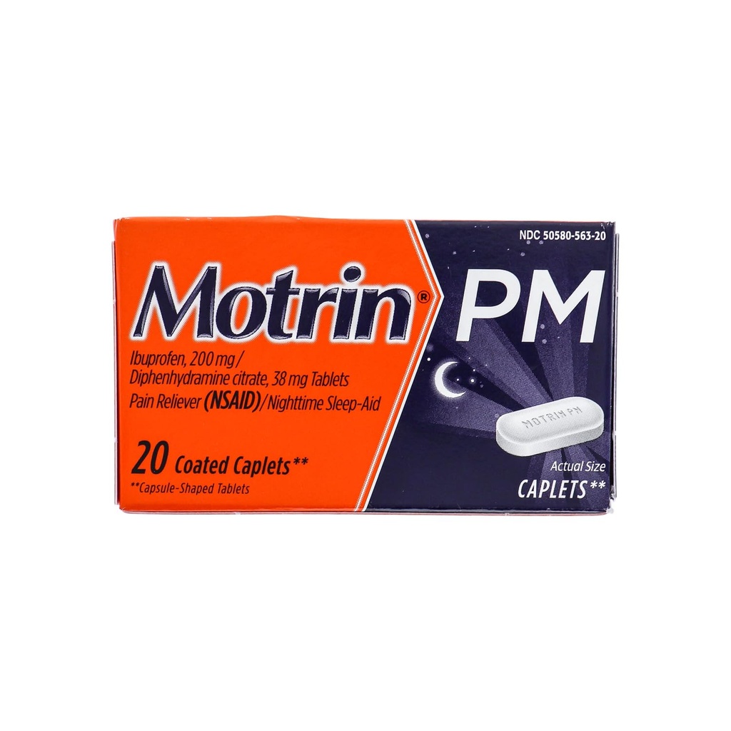Motrin Ib Pm Caps Pack 2 Størrelse 20ct