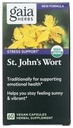 Gaia Herbs St. John's Wort, Vegansk væskekapsler, 60 greve - Stress støtte for å fremme en positiv og Sunny Mood
