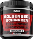 Goldenseal Root Capsule med Echinacea, Panax Ginseng Root, Immun Support Complex som eldrebær, hvitløk bulb - 60 kapsler - Digestiv helse, kroppsbalanse og mer - Goldenseal Root Powder