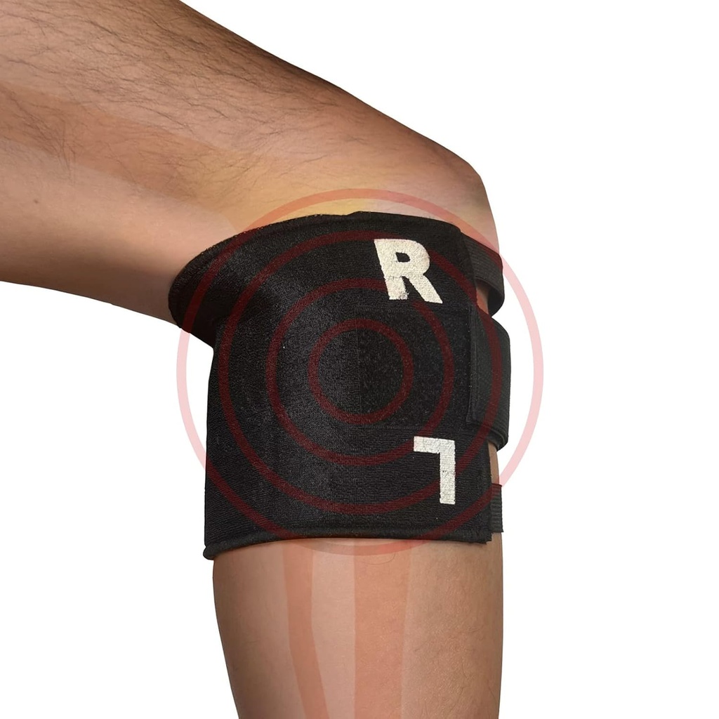 Knøyebrase for Sciatica som sett på TV med trykkpunkt Brace Relieve Acupress Leg Sciatica, Justerbar selvoppvarming Knøye støtte Wraps & smertelindring for menn og kvinner (CL-1)