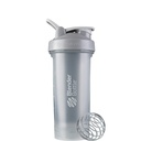 BlenderBottle Classic V2 Shaker flaske perfekt for proteinshake og pre trening, 28-Ounce, Pebble Grey