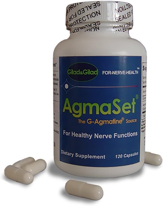 AgmaSet - Supplement fra Gilad&Gilad Forskere som oppdaget Agmatine for Nerve Helse.