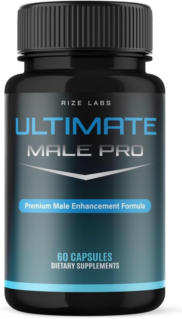 Ultimate mannlige Pro kapsler for menn, Ultimate mannlige ekstremt supplement, all-naturlig støtte for en sunn aktiv livsstil, UltimateMalePro anmeldelser ((60 kapsler)