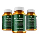1 Body Liver Support Triple Pack - 180 kapsler - Melk Thistle og Dandelion Root