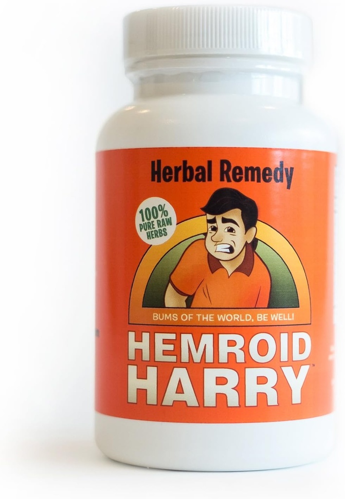 Hemroid Harry's Herbal Remedy, 30 dager (240 greve) - Naturlig behandling, piller