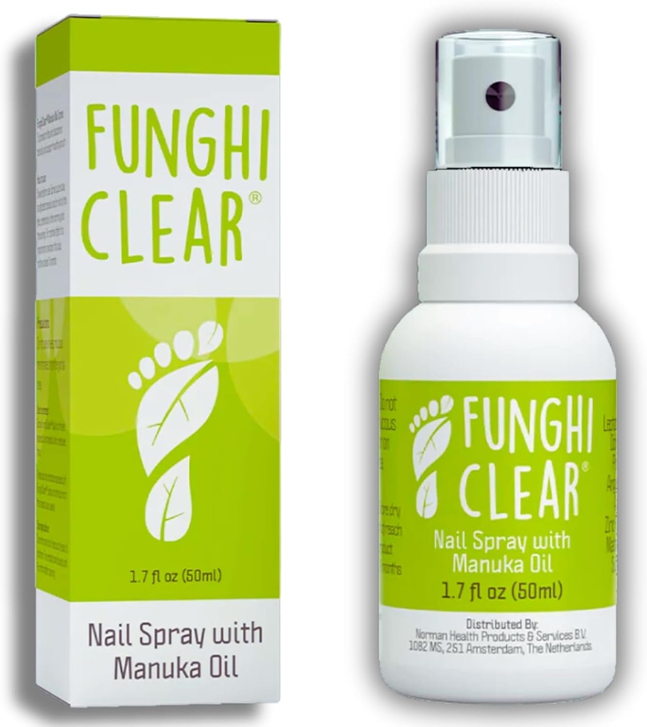 Nail behandling for tånegl, ekstra styrke Manuka oljespray, ingen mess! Forny skadet, brutt, brakket og misfarget negler (1 pakke)