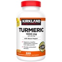 Kirkland Signatur Turmeric med Black Pepper, 1000 mg (320 greve)