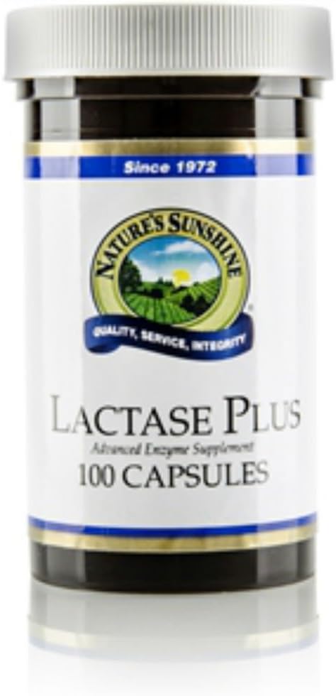 Naturens Sunshine Lactase Plus, 100 caps