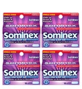Sominex Natttid Sleep-Aid Caplets, Maks styrke, 16 ea (pakke med 4)