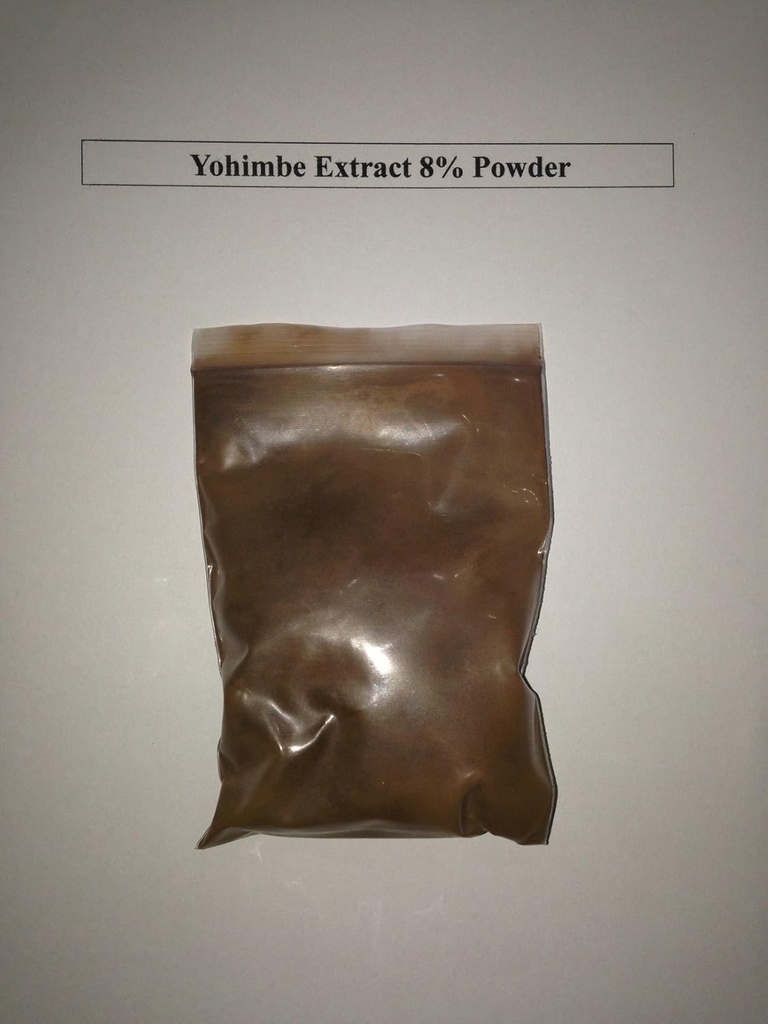 8% yohimbin Yohimbe Bark Ekstrakt pulver/afrodin 100 gram