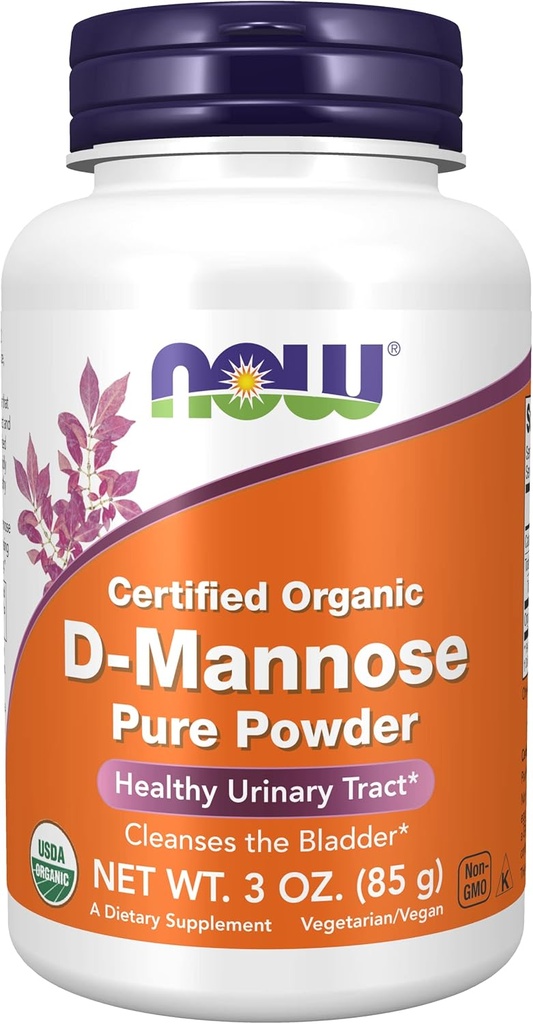 Nå Matvarer, D-Mannose Pudder, 3 oz (85 g)