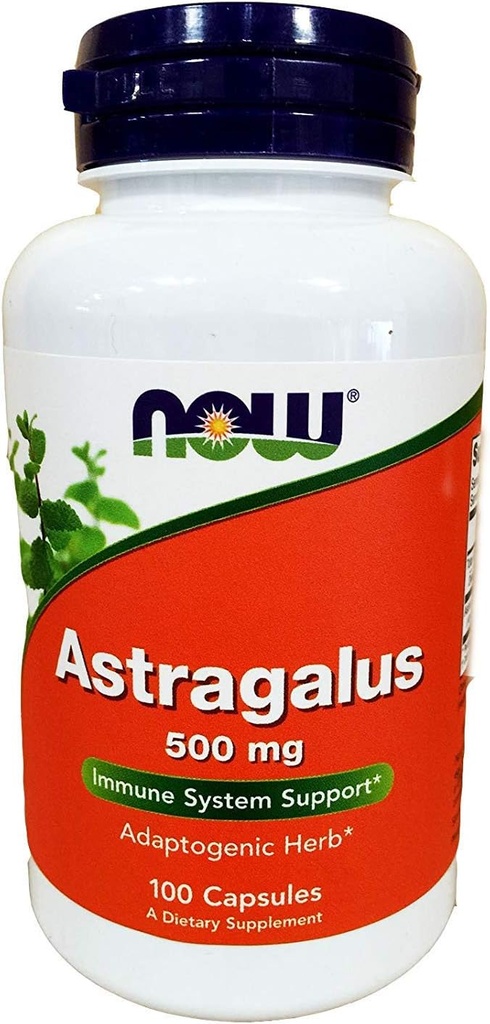 Nå Mat Astragalus 500 mg - 100 Caps 2 Pack