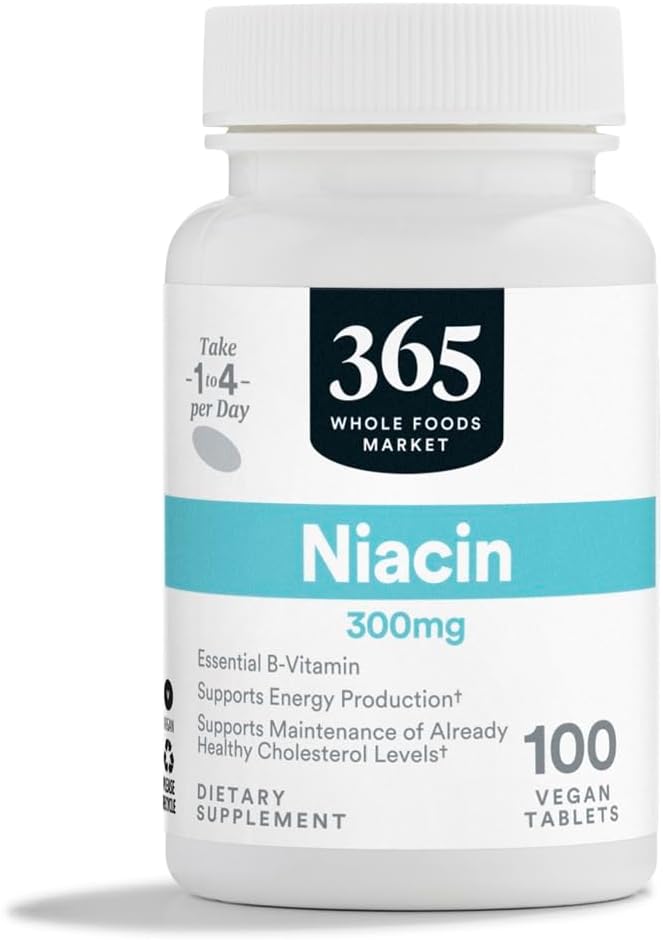 365 av hele matmarkedet, Niacin 300Mg, 100 tabletter