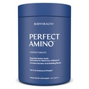 BodyHealth PerfectAmino (600 ct) Enkel å svelge tabletter, essensielle aminosyrer Supplement med BCAA, Vegansk Protein for pre/post trening og muskelgjenvinning med lysin, Tryptofan, leucin, metionin