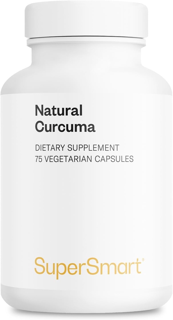 Supersmart - Naturlig Curcuma 2500mg per dag (høy potens) - Curcuma Longa Extract Supplement - Tumeric Curcumin 95% Curcuminoids