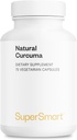 Supersmart - Naturlig Curcuma 2500mg per dag (høy potens) - Curcuma Longa Extract Supplement - Tumeric Curcumin 95% Curcuminoids