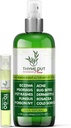 Plus Eczema behandling, Psoriasis behandling behandler akne, dermatitt, rosacea, kalde sår, kjæledyr utslett, Bug Bites, Poison Ivy, Anti-Itch Spray for kløende hud lindring for barn, voksen & baby