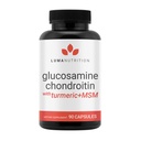 Luma Nutrition Glucosamine Chondroitin MSM - Turmeric, Boswellia - Premium Supplement - for menn og kvinner - Joint Supplement - 90 Kapsler