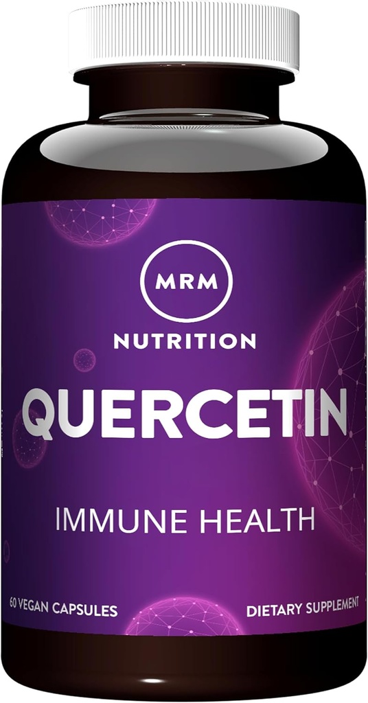 MRM Nutrition Quercetin® Immune + Cardiovaskulær Helse | 500mg per servering | Laget med QU995: World TMs reneste quercetinâ„ | | Antioksidant Status | 60 serveringer