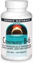 Kilde Naturals Koenzymert B-6, fremmer et sunt nervesystem*, 333 mg - 60 tabletter