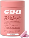 Ruolai kvinners Vaginal- pH Balanse & Prebiotika med Lactobacillus - Fremme sunn Vaginal Flora & Vaginal Odor,60 Antall