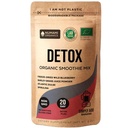 Numami Organic Detox Blueberry Smoothie pulver med sunn Spirulina, Atlantisk Dulse og Barley Grass Juice pulver, Premium kvalitet supermat fra Europa