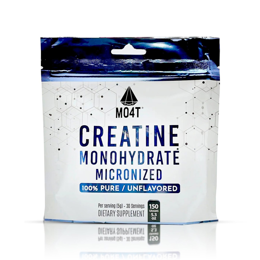 Premium Kreatin Monohydrat Mikronisert pulver 150G, 5000 mg Per Serv (5g) - Mikronisert Kreatin Monohydrat, 30 Services, 5.3 Ounces