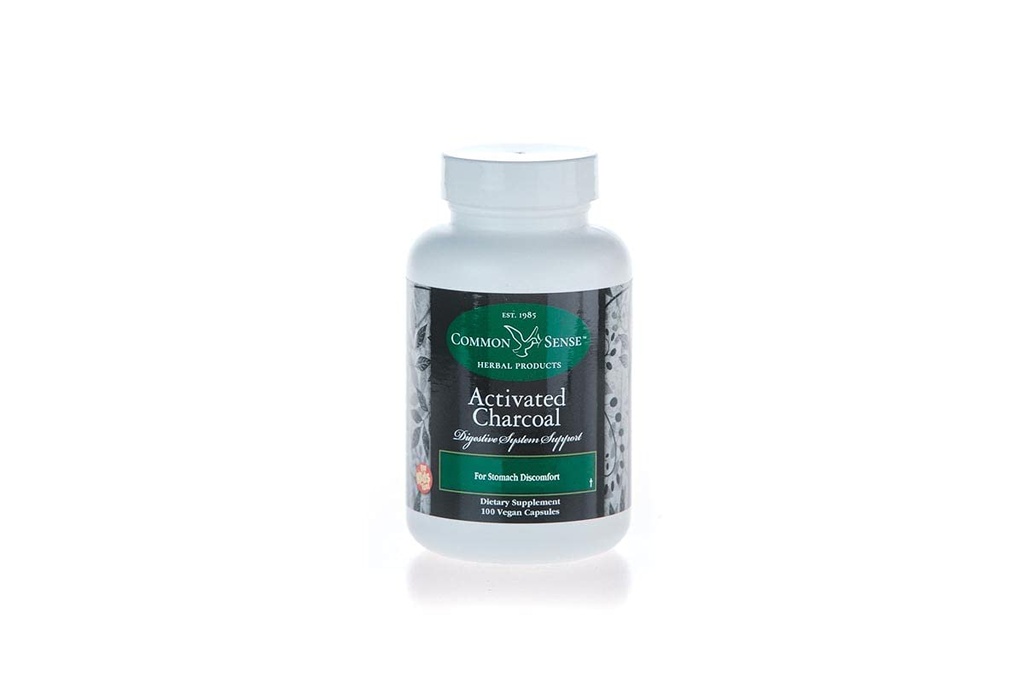 Aktivert Charcoal (100): Digestiv systemstøtte