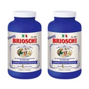Brioschi Italiensk Lemon Flavored Effervescent Heartburn, Upset Mage, Acid Indigestion, 8,5 oz flaske (Pack of 2)